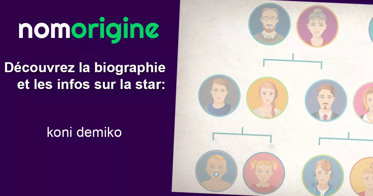 Koni Demiko Âge Anniversaire Biographie Et Réseaux Sociaux