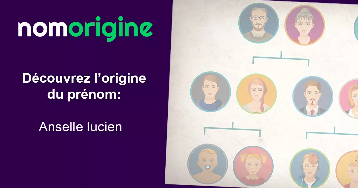 Pr nom anselle lucien tymologie signification origine et